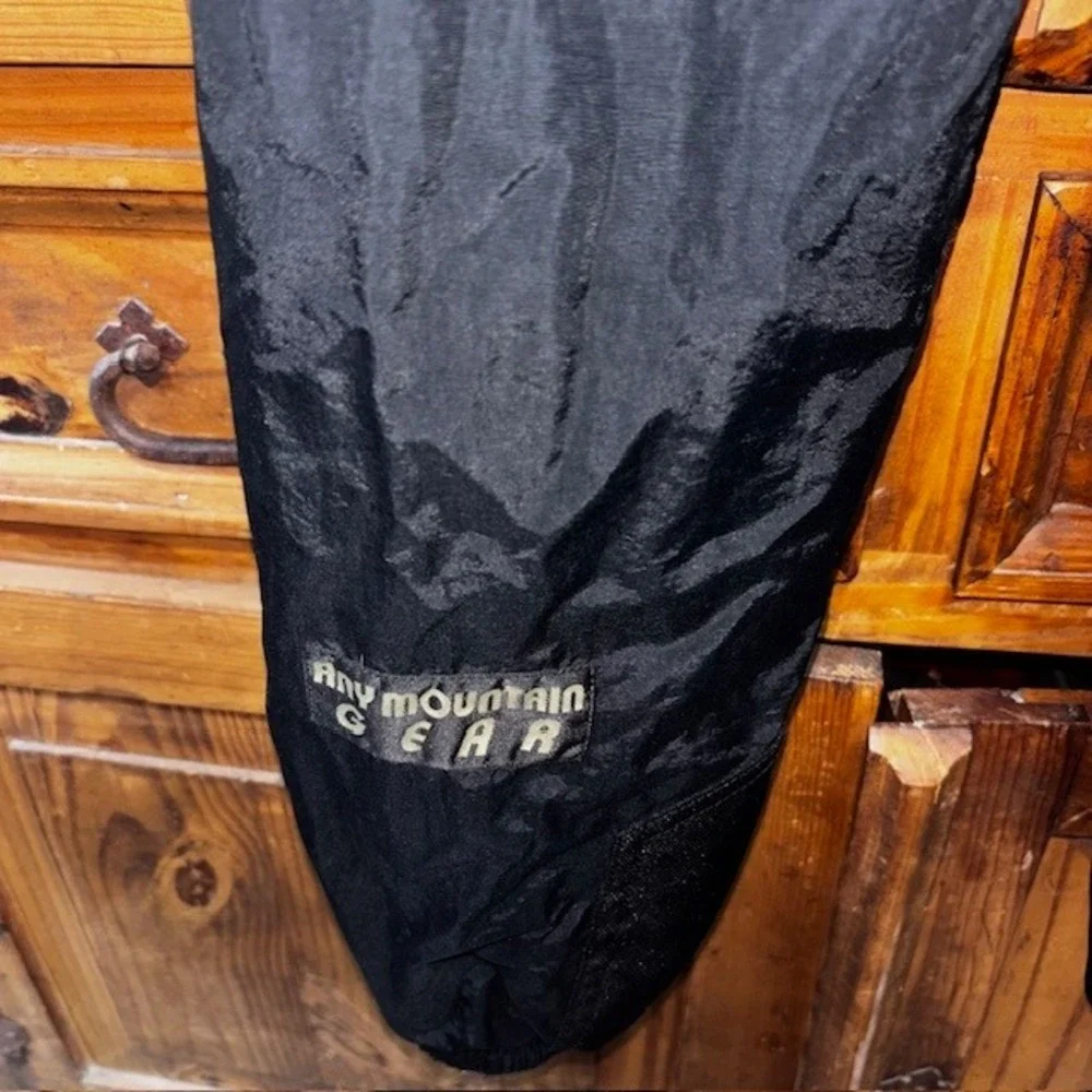 Any Mountain Gear Womens Black Snow Pants Insulated Ski Winter Trousers Small
